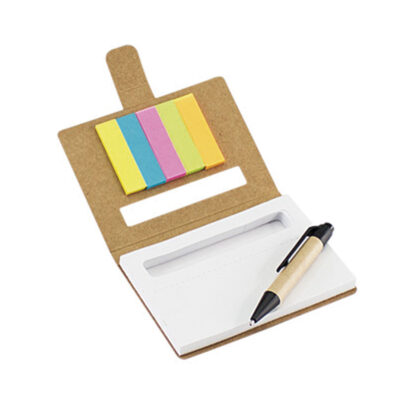 Memo Set Ecológico con Bolígrafo