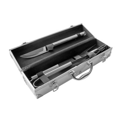 Set De Asado / Bbq “Metal Box”