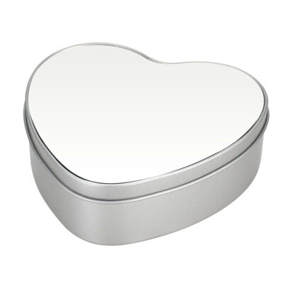 Caja Metálica Corazón Sublimación