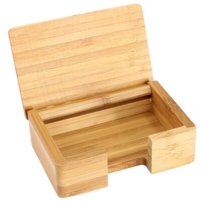 Tarjetero Sobremesa de Bamboo
